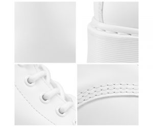 1460 Mono White Smooth